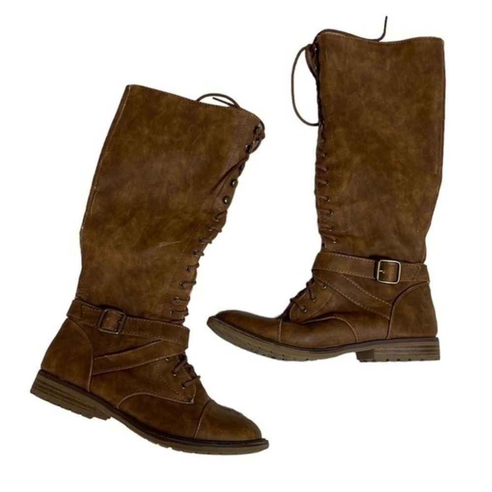 Women’s Brown Zip up Boots size 7.5 (7 1/2)